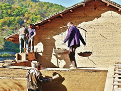 夯土墙房子：承载传统农业生活和栖居的欢乐
